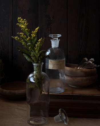 Two Crystal Clear Bottles