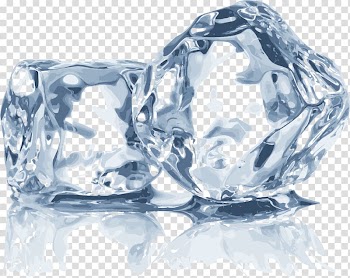 Two cube ices, Ice cube, Blue ice cubes transparent background PNG clipart
