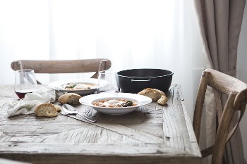 Two deep dishes with a hearty | Free Photo - rawpixel