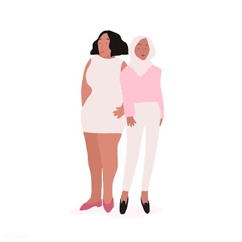 Two diverse independent women vector | Free stock vector - 524169