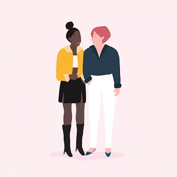 Two diverse independent women vector | Free stock vector - 524182
