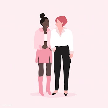Two diverse independent women vector | Free stock vector - 524201