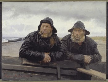 Two fishermen by a boat | Free Photo - rawpixel