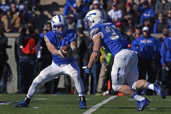 Two Football Players on Field