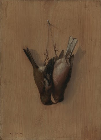 Two hung chaffinches, 1852, Wilhelm | Free Photo - rawpixel