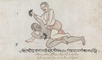 Two Jeyties Wrestling | Free Photo - rawpixel