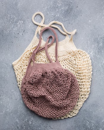 Two Knitted Bags