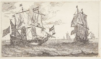 Two large sailing ships with flags | Free Photo - rawpixel
