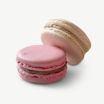 Two macarons collage element, isolated | Free PSD - rawpixel