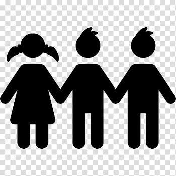Two male and one female , Computer Icons Child Foster care , people icon transparent background PNG clipart