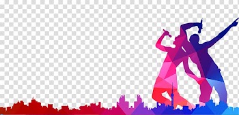 Two man holding microphone geometric , Singing Music Silhouette Poster, Silhouettes of people singing transparent background PNG clipart