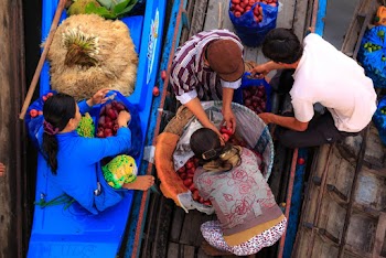 Two Men and Two Woman on Boat