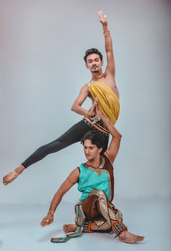 Two Men Dancing