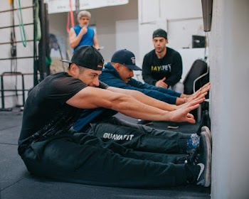 Two Men Doing Exercise