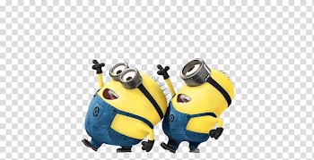 Two Minions , Minions Bob the Minion Kevin the Minion YouTube, Minions birthday party transparent background PNG clipart