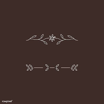 Two ornamental dividers | Free stock vector - 846216