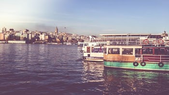 two passenger boats on water during daytime