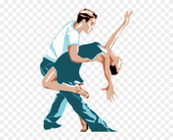 Two People Dancing Clip Art