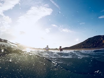 Two People in Body of Water
