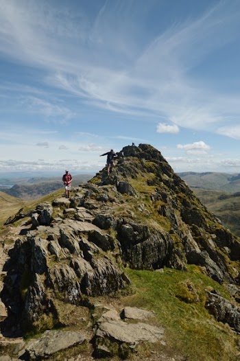 Two People on Rocky Formation