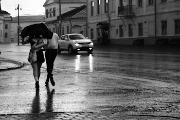Two Person Crossing the Street