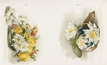 Two prints of chrysanthemums | Free Photo - rawpixel