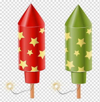 Two red and green firecrackers illustration, Fireworks Christmas , Christmas Fireworks transparent background PNG clipart