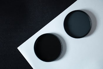 Two Round Black Cases