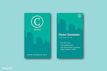 Two sided name card | Free stock vector - 594766