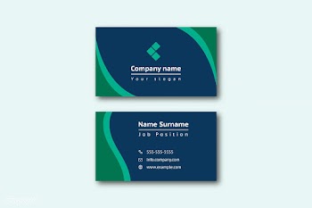 Two sided name card | Free stock vector - 594770