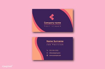 Two sided name card | Free stock vector - 594772