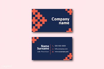 Two sided name card | Free stock vector - 594775