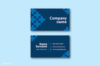 Two sided name card | Free stock vector - 594777