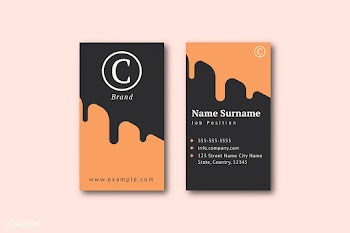 Two sided name card | Free stock vector - 594783