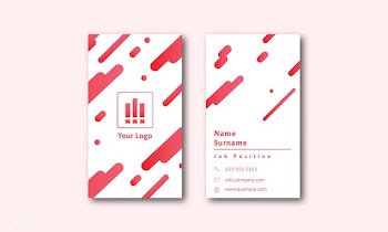 Two sided name card | Free stock vector - 594786