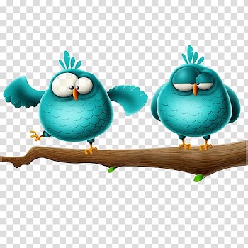 Two teal birds illustration, Bird Owl Watercolor painting , Birds transparent background PNG clipart