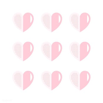 Two-tone heart icons | Free stock vector - 558342