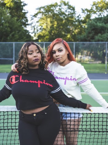 Two Women at Tennis Court