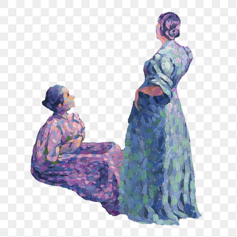 Two Women png by the Shore, | Free PNG Illustration - rawpixel