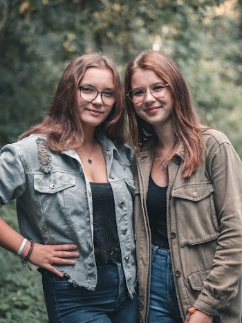Two Women Smiling