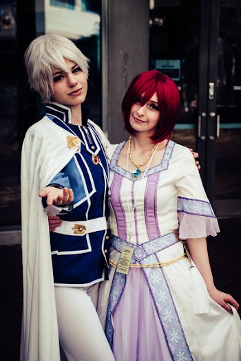 Two Women Wearing Anime Character Cosplay