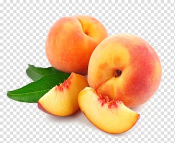 Two yellow-and-red peach fruits, Fruit salad Peach Ripening Summer fruit, peach,Peaches transparent background PNG clipart