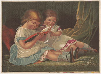 [Two young girls reading book] | Free Photo - rawpixel