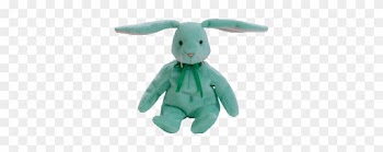 Ty Beanie Babies Hippity Bunny Rabbit Mint Green Retired - Green Bunny Beanie Baby