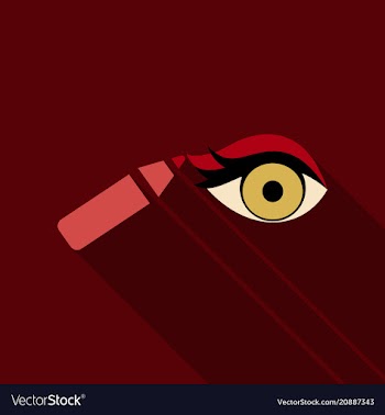 Type of eye makeup cat eyeliner tutorial stylish vector image