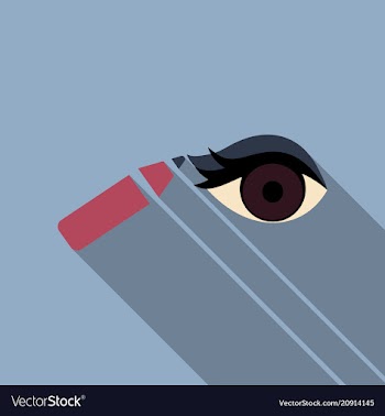 Type of eye makeup cat eyeliner tutorial stylish vector image