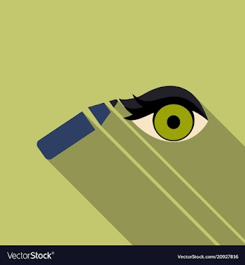 Type of eye makeup cat eyeliner tutorial stylish vector image