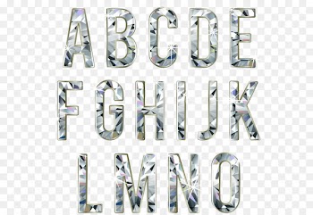 Typeface Diamond Font - Vector Diamond fonts 