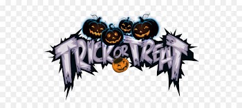 Typeface - Halloween Trick or Treat not 