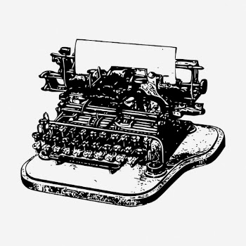 Typewriter hand drawn illustration. Free | Free Photo - rawpixel